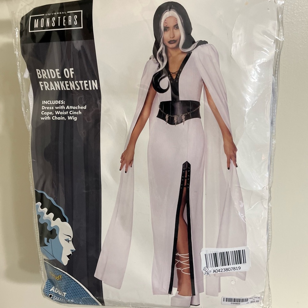 Bride of Frankenstein universal monsters costume women’s adult small